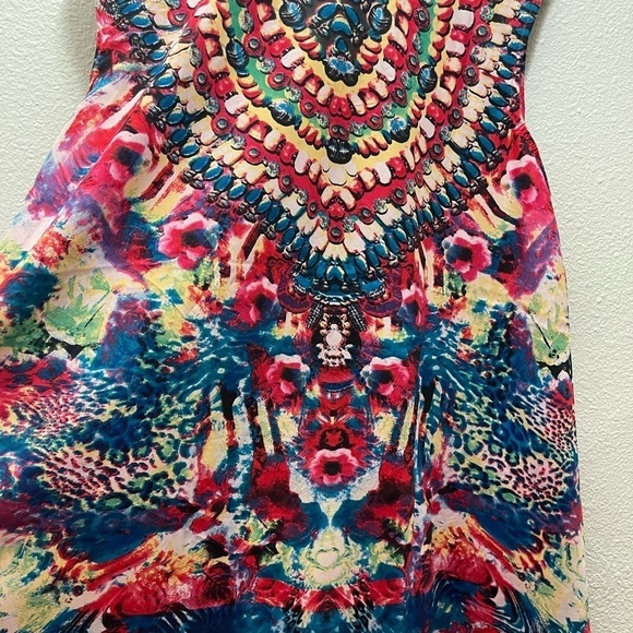 Printed sleeveless top - Picture 2 of 5